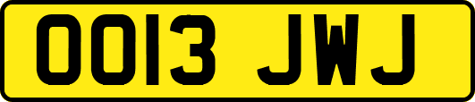 OO13JWJ