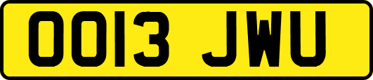 OO13JWU