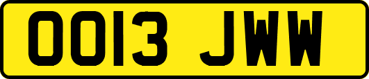 OO13JWW