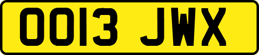 OO13JWX