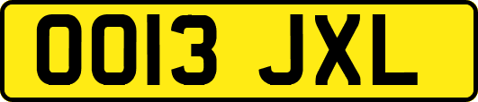 OO13JXL