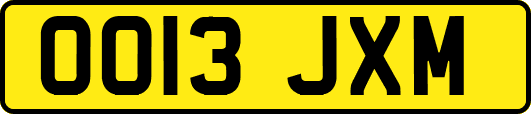 OO13JXM