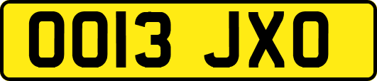 OO13JXO