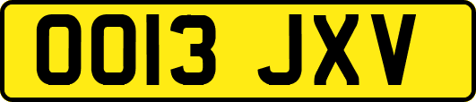 OO13JXV