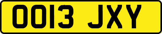 OO13JXY