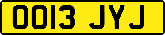 OO13JYJ
