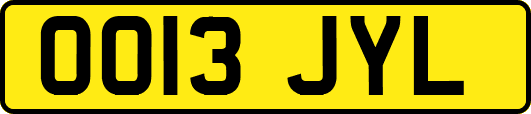 OO13JYL