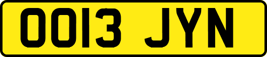 OO13JYN