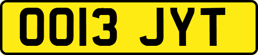 OO13JYT
