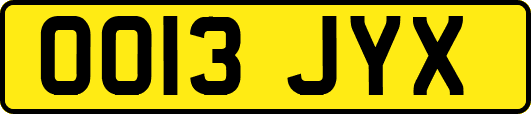 OO13JYX