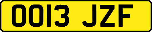 OO13JZF