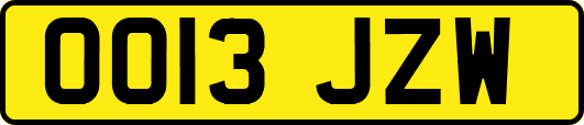OO13JZW