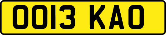 OO13KAO