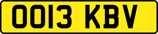 OO13KBV