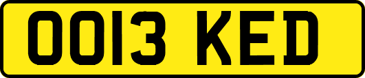 OO13KED