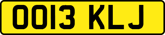 OO13KLJ