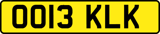 OO13KLK