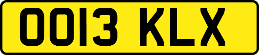 OO13KLX