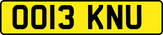 OO13KNU