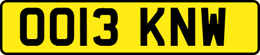 OO13KNW