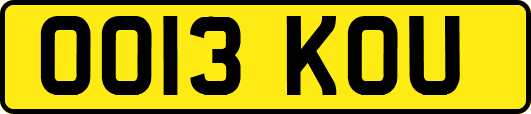 OO13KOU