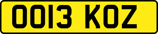 OO13KOZ