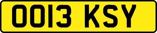 OO13KSY
