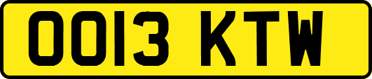 OO13KTW