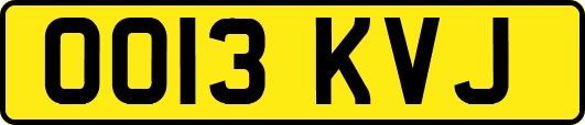 OO13KVJ