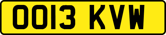 OO13KVW