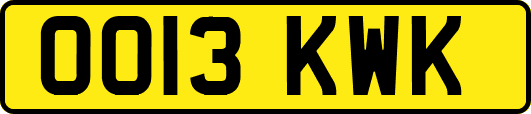 OO13KWK