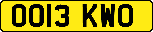 OO13KWO