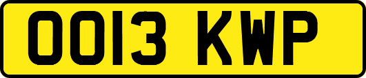 OO13KWP