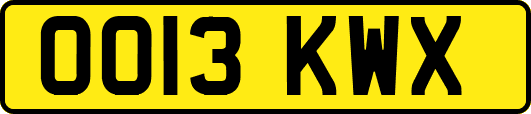 OO13KWX