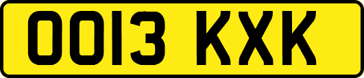 OO13KXK