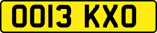 OO13KXO