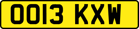 OO13KXW