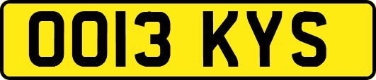 OO13KYS
