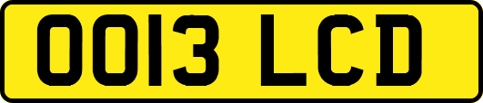 OO13LCD