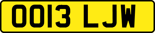 OO13LJW