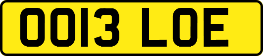 OO13LOE