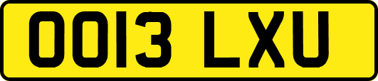 OO13LXU