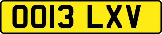 OO13LXV