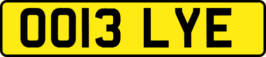 OO13LYE