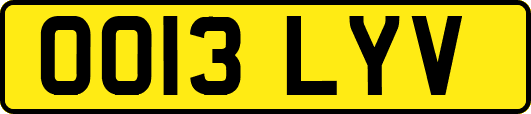 OO13LYV