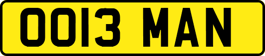 OO13MAN