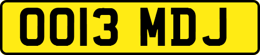 OO13MDJ