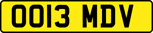 OO13MDV