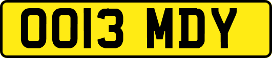 OO13MDY