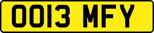 OO13MFY